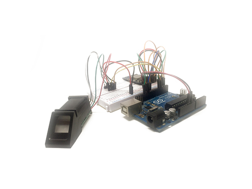 Remote Controlled Door Lock Using A Fingerprint Sensor