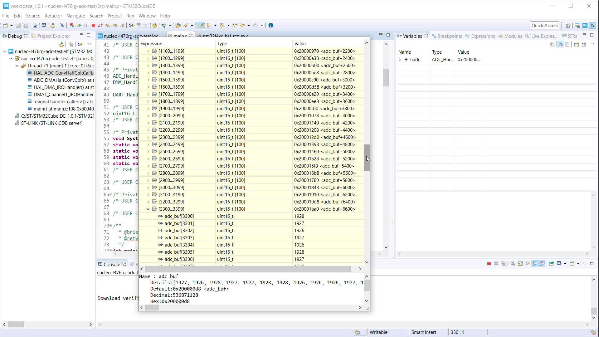 Getting Started with STM32 Working with ADC and DMA
