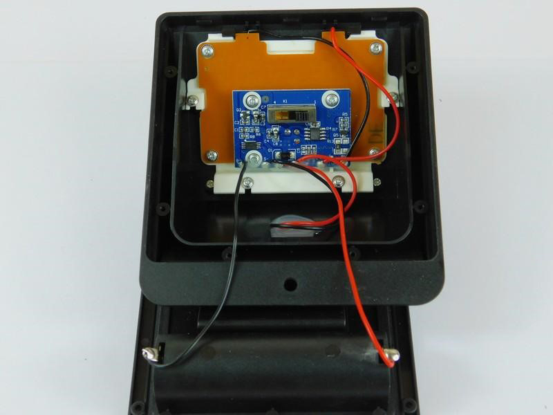 The PCB housed in the product