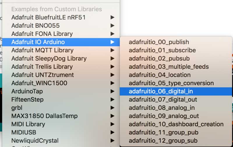 Open the adafruitio_06_digital_in